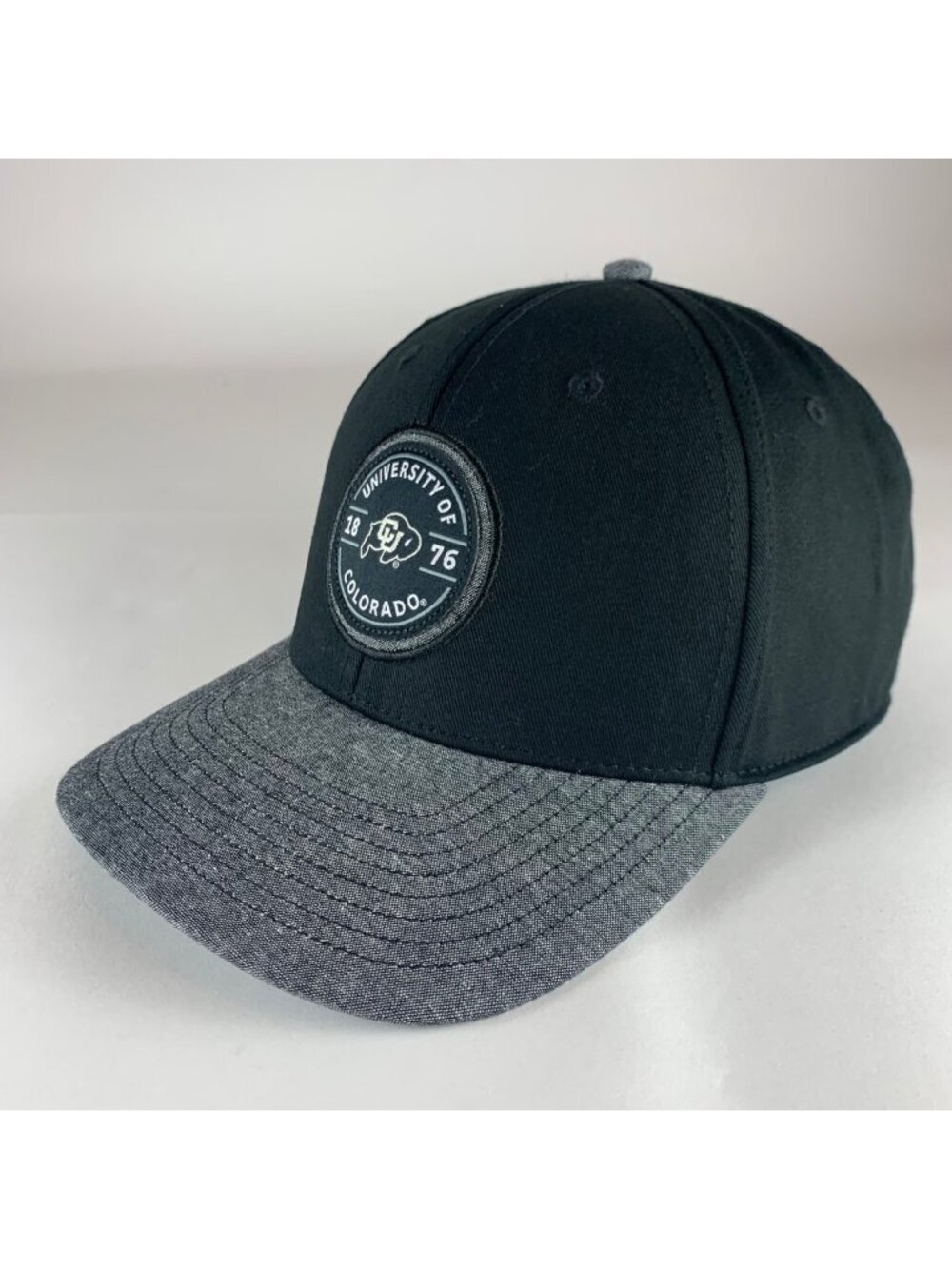 Colorado Buffaloes NCAA Black Gray Captivating Strapback Adjustable Hat